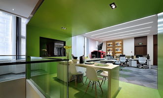 贵阳绿色环保的现代办公室装修